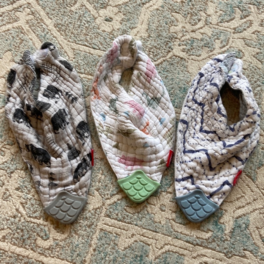 Nuby Teething Bibs